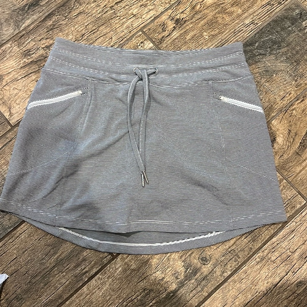 Striped skort